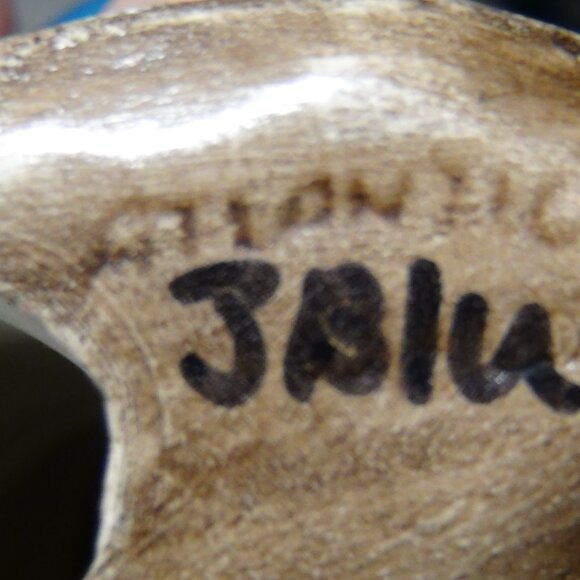 NFL Vintage 70's Dallas Cowboys Ceramic Figure 11" In-graved, Atlantic Mold 1/73 - Picture 5 of 16